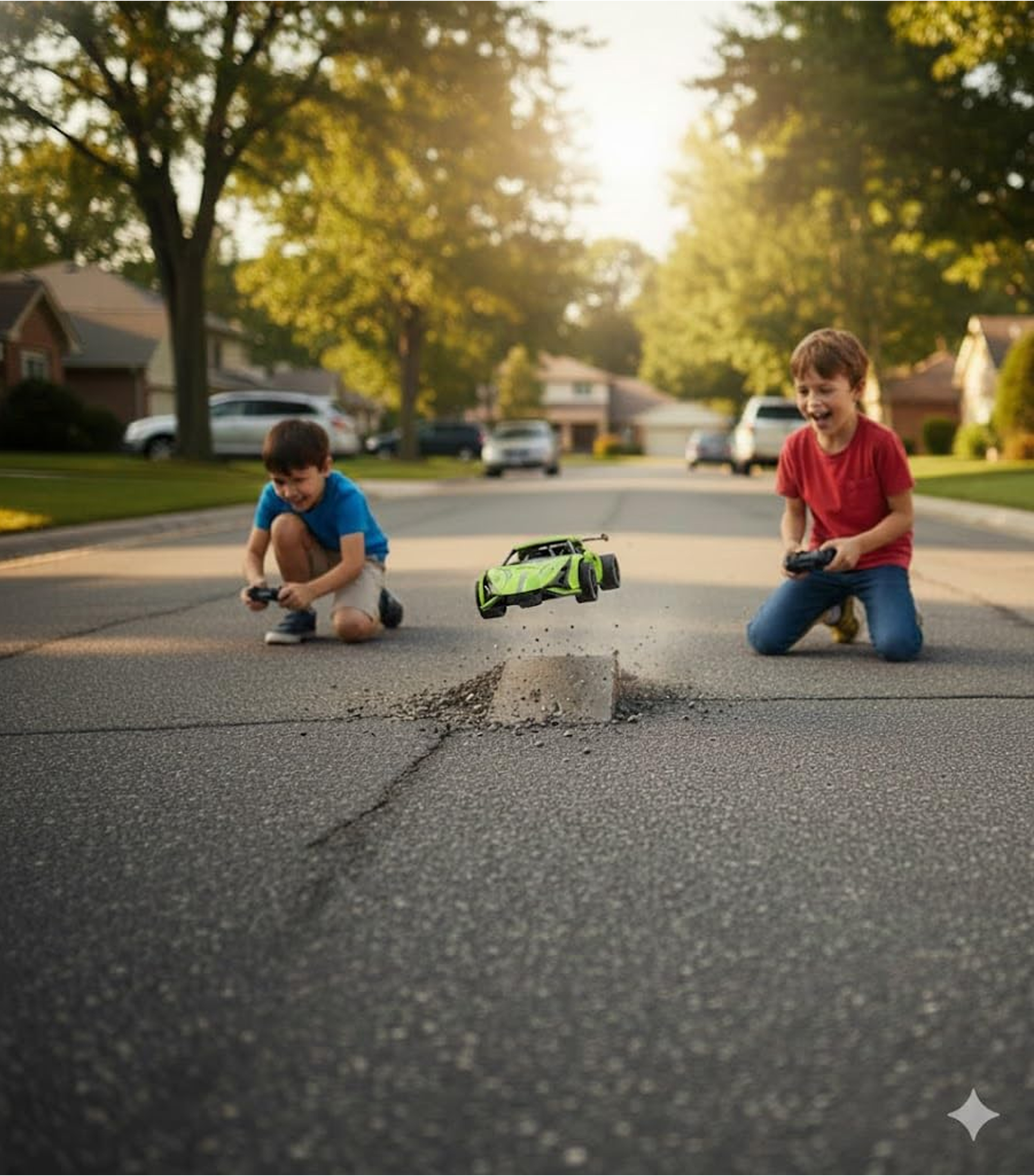 Rapid speed racing car